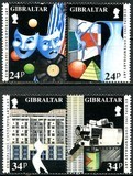 Gibraltar 1993 - Europa-cept 4v.neuzat,perfecta stare(z)