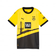 Tricou Fotbal Puma Teren propriu replică Dortmund 23/24 Copii