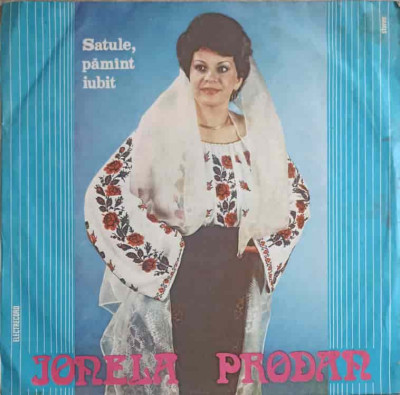 Disc vinil, LP. SATULE, PAMANT IUBIT-IONELA PRODAN foto