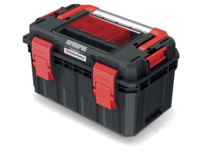 Ladă pentru unelte KISTENBERG S BLOCK ALU LOG 450x280x264mm neagră polimer foto