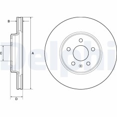 DELPHI BG4799C Disc frana