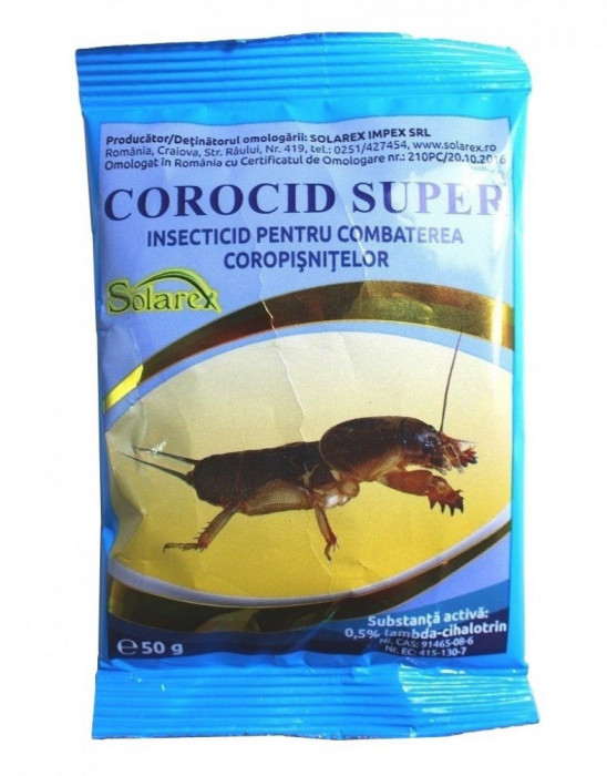 Insecticid COROCID SUPER - 50 g, Solarex, Contact, Tomate