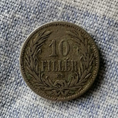 MONEDA-10 FILLER 1894 - UNGARIA