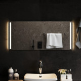 Oglinda de baie cu LED, 90x40 cm GartenMobel Dekor, vidaXL