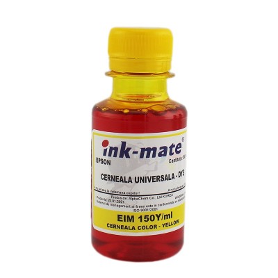 Cerneala foto refill yellow (galben) pentru imprimante epson cantitate 100 ml MultiMark GlobalProd foto