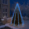Instalație brad de Crăciun cu 400 LED-uri, albastru, 400 cm