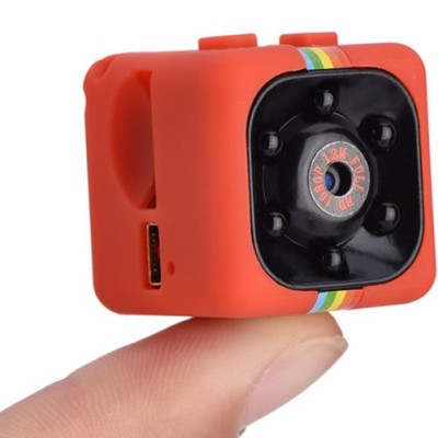 Mini Camera Spion iUni SQ11, Full HD 1080p, Audio Video, Night Vision, Red foto