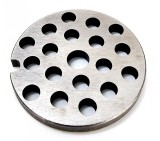 Sita nr. 5, cu 18 gauri de 6 mm, pentru masina manuala de tocat carne, TC5, Reber, RBR401108