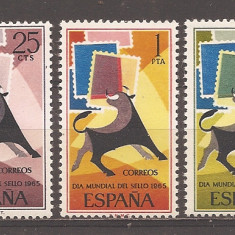 Spania 1965 - Ziua Mondială a timbrului, MNH