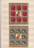 ROMANIA 2016 LP 2127 a LP 2127 b LP 2127 f CRACIUN 2016 MINICOALA 4 SERII + COLITA + SET MINICOLI 8 TIMBRE SI VINIETA MNH NEST, Nestampilat
