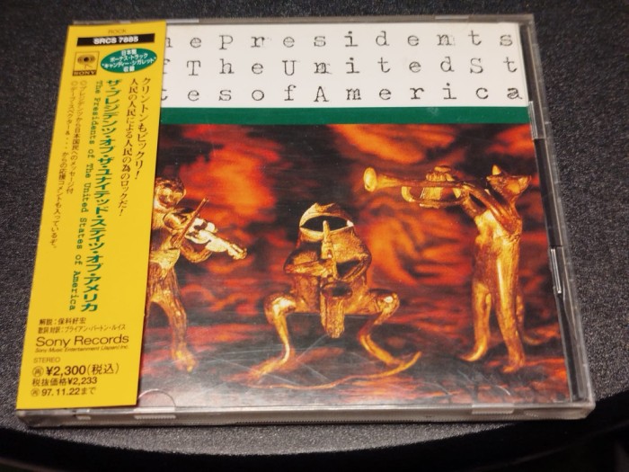 CD &quot;PRESA JAPONEZA &quot; The Presidents Of The United States Of America (EX)