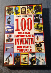 100 cele mai importante inventii din toate timpurile Tom Philbin foto