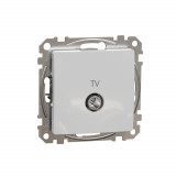 Priza TV trecere 10 dB Schneider Sedna aluminiu SDD113478