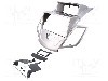 Rama adaptoare, 2 DIN, Ford, argintie, ACV - 381114-21-2
