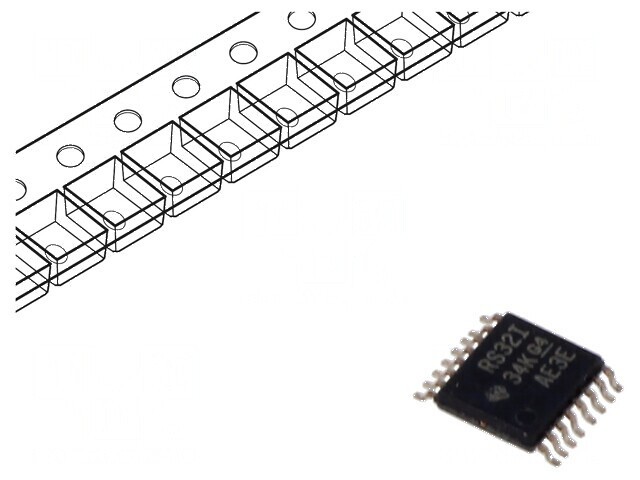 Interfață receptor declanșator RS232 250kbps - IC profesional pentru comunicații seriale