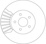 TRW DF4147 Disc frana