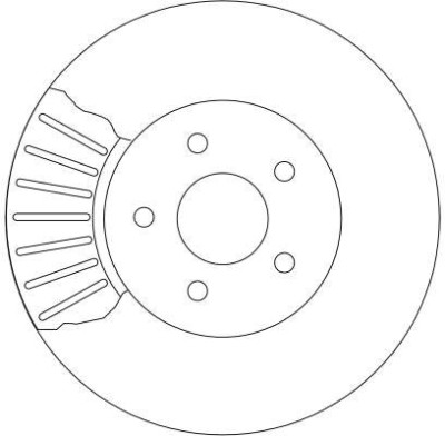 TRW DF4147 Disc frana foto