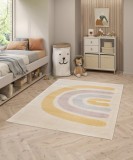 Covor Belgian, Cancun 18437, Crem, Diverse Dimensiuni - 120x170 cm