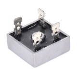 Punte Redresoare 10A 1000V, Punte diode AC-DC, Convertor Curent, 23x23x21mm, Aluminiu, Redresor, Invertor, Stabilizator, Alimentare