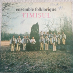 Ansamblului Timisul Ensemble Folklorique Orchestra disc vinyl lp muzica populara