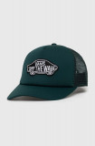 Vans sapca culoarea verde, cu imprimeu