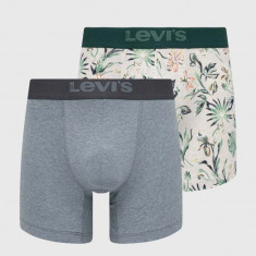 Levi's boxeri 2-pack barbati, culoarea verde