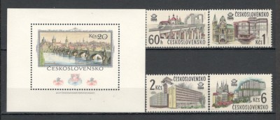Cehoslovacia.1978 Expozitia filatelica PRAGA-Vederi XC.525 foto