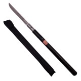 Cumpara ieftin Sabie de vanatoare Ideallstore&reg;, Shaolin Master, model baston, 55 cm, negru, teaca inclusa