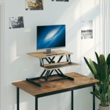 Stație de lucru reglabilă 60x40x(13-41,5)cm oțel lemn prelucrat