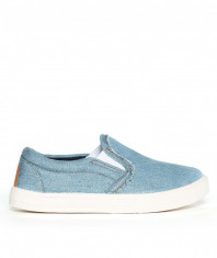 SLIP-ON BOSTON albastru deschis pentru copii, OLDCOM foto