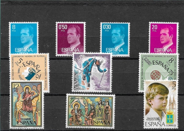 C5794 - Spania - lot timbre nestampilate