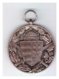 Medalia comemorativa maghiara a WW I 1914-1918, pentru combatanti, fara panglica