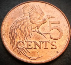 Moneda exotica 5 CENTI - TRINIDAD TOBAGO, anul 2003 * cod 555 A = A.UNC