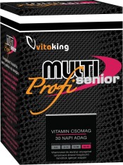 Pachet cu Doze Zilnice Multi Profi Senior Vitaking 30plicuri foto