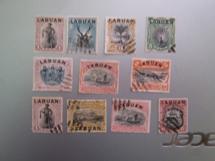 LABUAN SERIE STAMPILATA=260