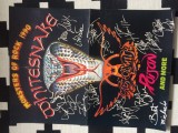 Monsters of rock 1990 whitesnake aerosmith poison / AC/DC - Angus young poster