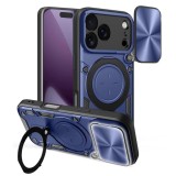 Husa iPhone 17 Pro Asteroid GSM CamGuard Pro, albastru