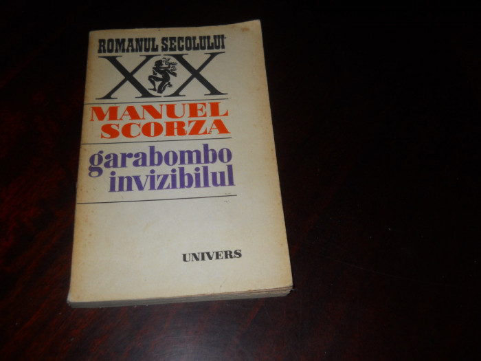 MANUEL SCORZA - GARABOMBO INVIZIBILUL,1976