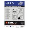 Folie LDPE transparentă HARD 5m x 4m SOLID TOOLS
