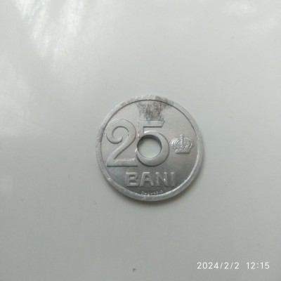 -Y- MONEDA ROMANIA 25 BANI 1921 XF foto