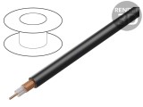 Cablu coaxial BELDEN URM43.01100 100m 1x20AWG Cu PVC negru 5mm