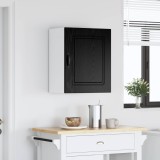 vidaXL Dulap de bucătărie cu ușă Kalmar Stejar Negru 50 x 31 x 60 cm 8003787
