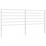Cumpara ieftin Tablie de pat de schimb metalica, alb, 180 cm