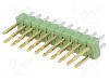 Conector 20 pini, seria AMPMODU MOD II, pas pini 2.54mm, TE Connectivity - 1-826632-0
