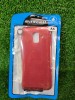 Husa protectie telefon plastic perforata samsung A6 rosu / L10