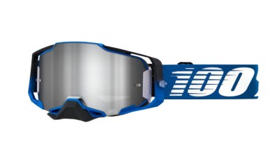 Ochelari 100% Armega Rockchuck Cu Lentila Oglinda Silver foto