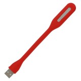 Lampa led usb Spacer pentru notebook red