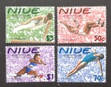 NIUE-OLIPHILEX-SPORT OLIMPIC-4 V.- MNH**-NIU 008