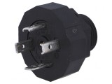 Conector cu Valvă Soclu Format A 18mm 4 PIN 16A
