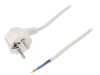 Cablu Electric 3x0.75mm2 5m Alb 16A 250V